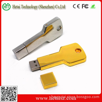 Golden Metal Key 512GB USB Flash Drive